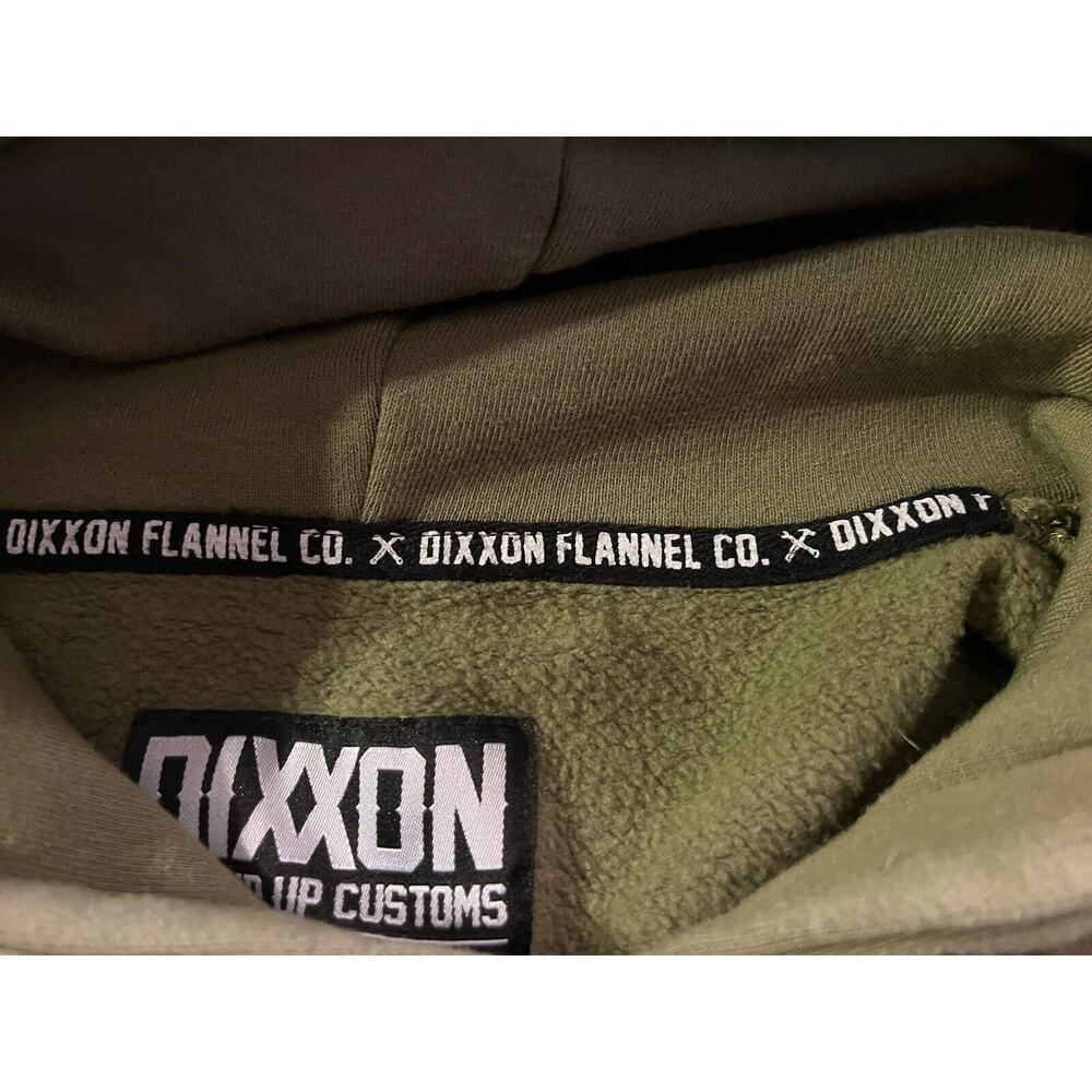 Dixxon Flannel Co Hoodie Mens 5XL Full Zip Sweatshirt Motorcycle Biker - Picture 10 of 12